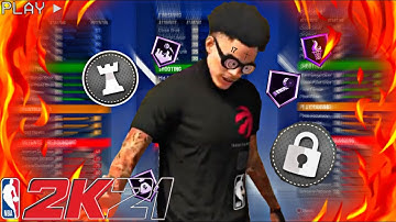*NEW* OVERPOWERED BEST POINT GUARD BUILD in NBA 2K21😱! 2K21 BEST PG BUILD 100+ BADGES😱!!!
