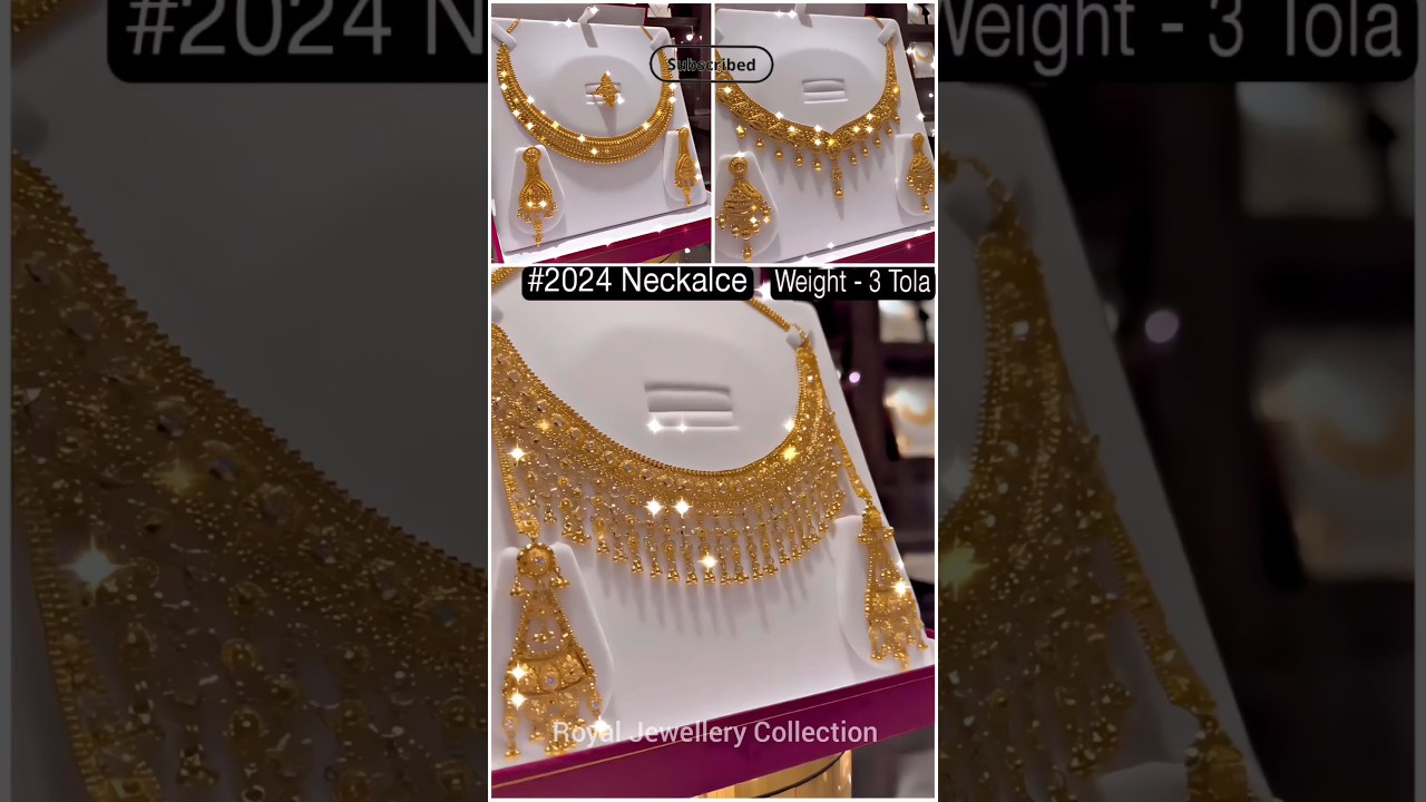 #2024 ❤️Gold Necklace Designs With Price | Gold Necklace Design #goldnecklace #necklaceset #vlog #65