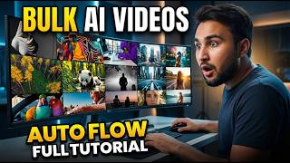 Create Multiple AI Videos at Once | Google Veo 3 Flow Hack