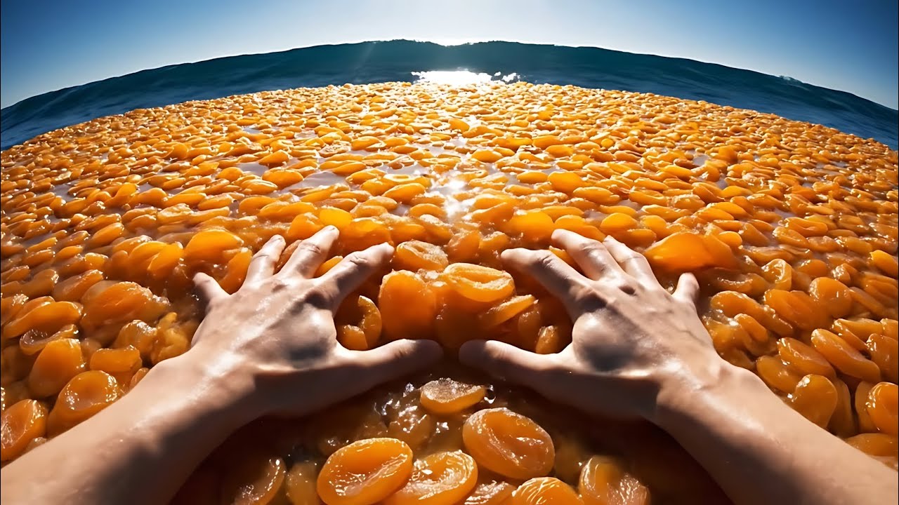 Oddly Satisfying AI ASMR: Diving into Endless Waves of Textures | Relaxing Visual Journey