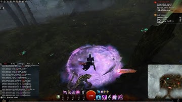 GW2 Chronomancer - Swampland Fractal wisps solo (scale 77)