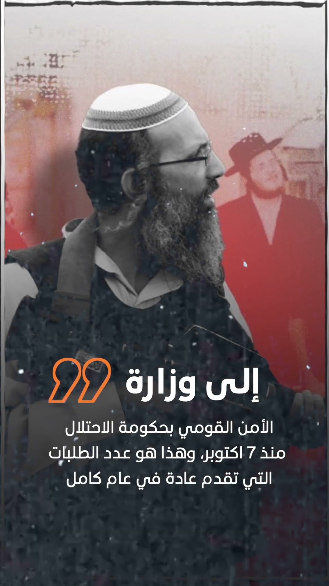 صدى نيوز | اسرائيل: تم تقديم 100 ألف طلب لتراخيص الأسلحة إلى وزارة الأمن القومي
