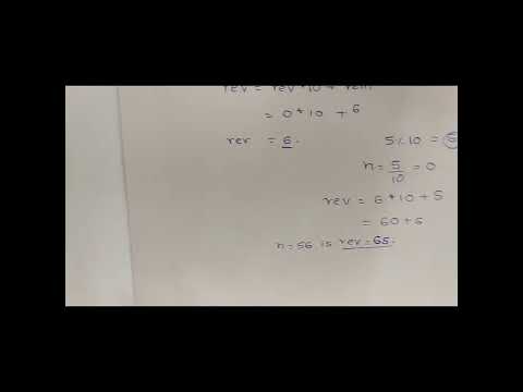c program to find sum of individual digits and reverse of given number