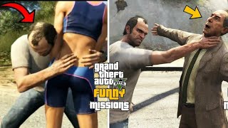 GTA 5 - Funny Missions! (Nigel & Mrs. Thornhill & Mary Ann)