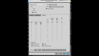Pro Tools 2020 Tracks Groups