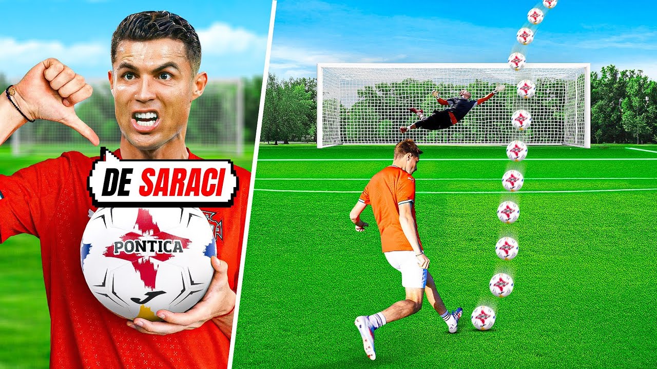 TESTEZ PRODUSE PE CARE FOTBALIȘTII LE URĂSC