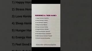 Subscribe if you want to learn psychology 🧠#Hormones #Biology #Health #Mindset #FYP