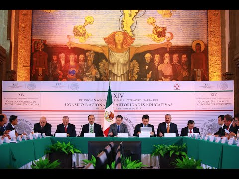XIV Reunión Nacional Plenaria Extraordinaria del Consejo Nacional de Autoridades Educativas. autoridades administrativas