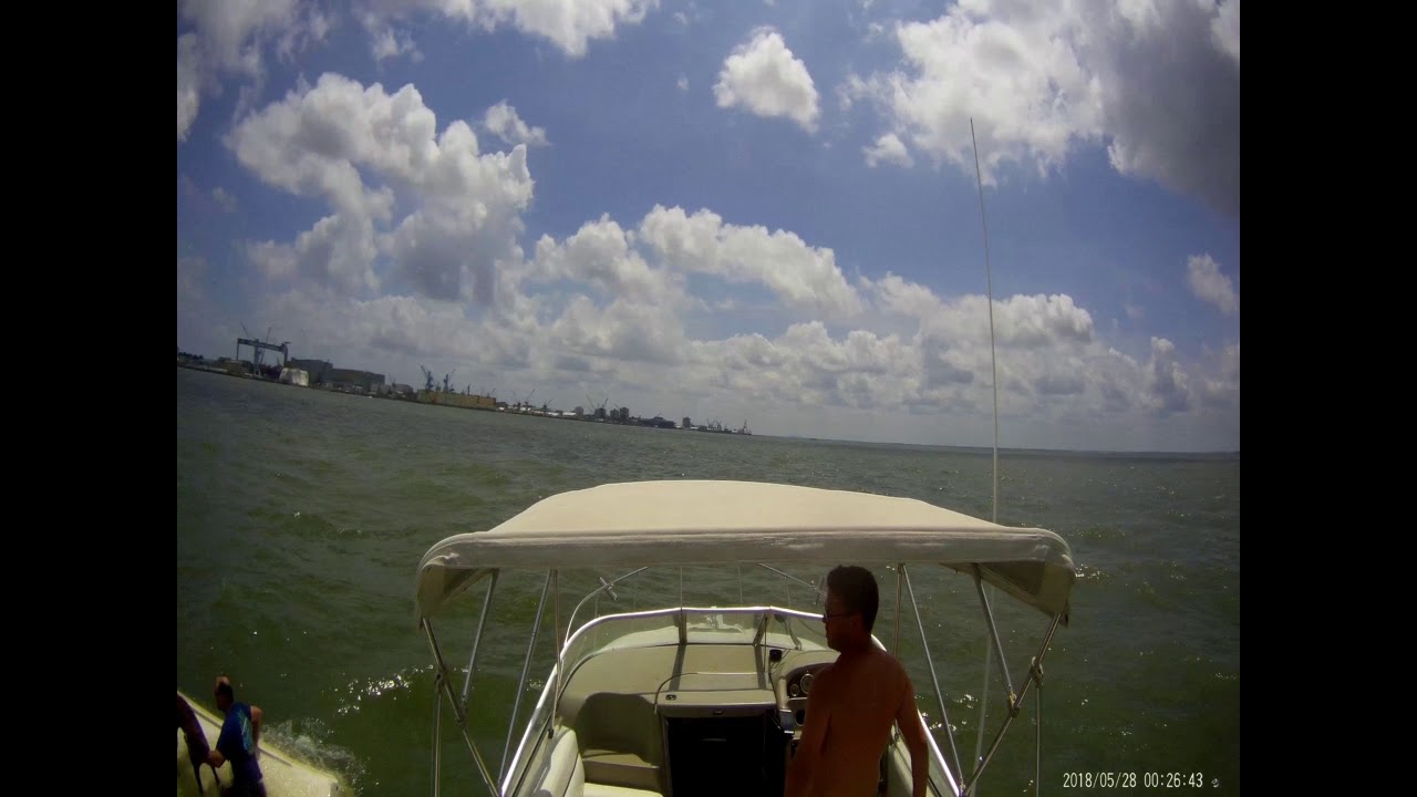 Capsized Boat In The Chesapeake Bay YouTube