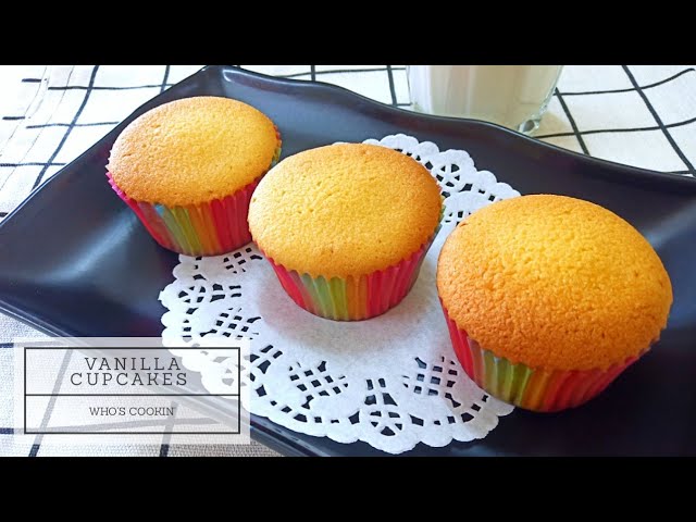 Resepi Cupcake Vanilla Mudah Sukatan Cawan Perfect Vanilla Cupcakes Recipe Youtube