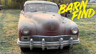 Will it Run? Barn Find 1948 Frazer. EP-1.