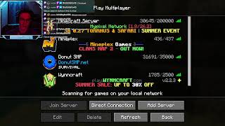Playing Minecraft's LARGEST RPG Server