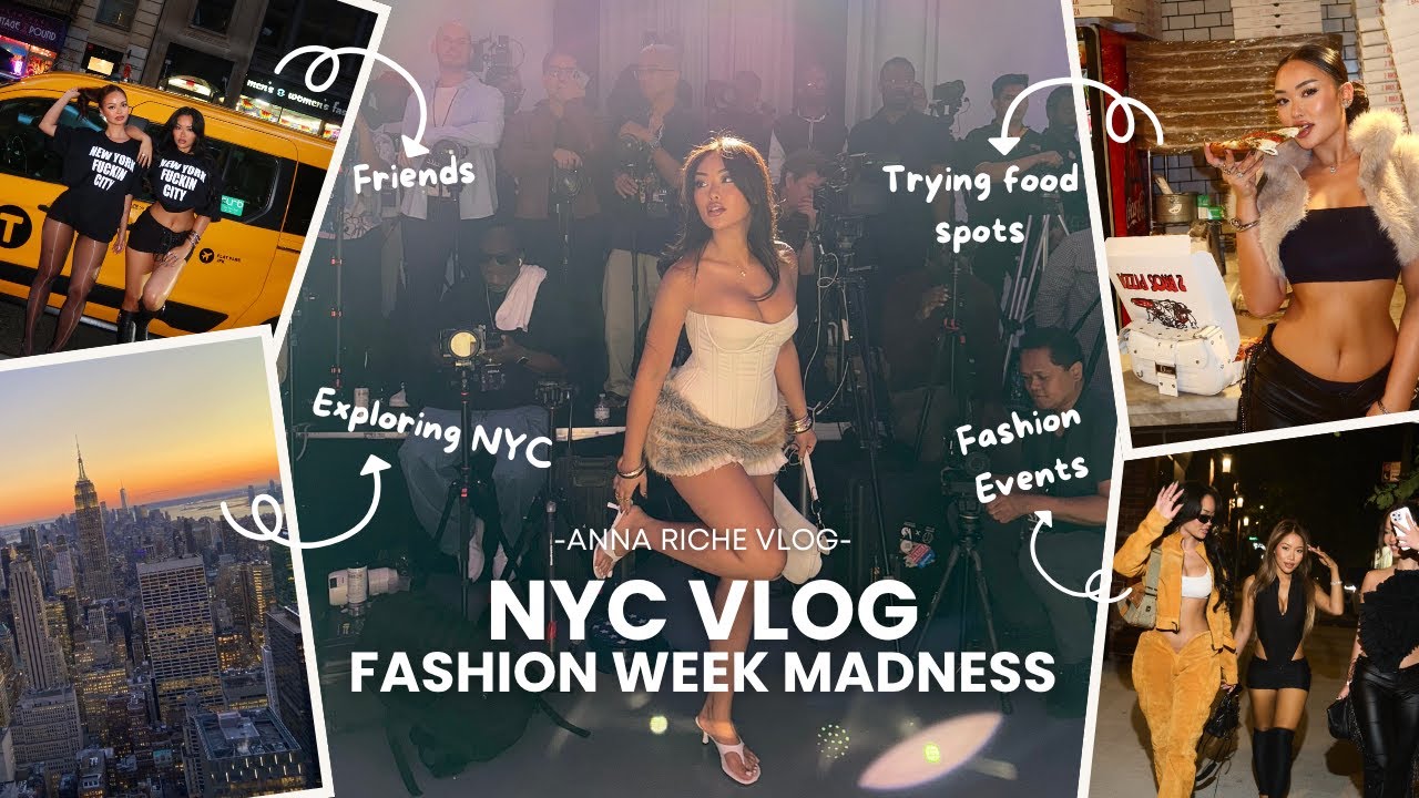 NYC VLOG | Неделя моды, друзья, еда и ночные посиделки