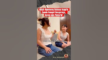 Bilqis Ngomong Bahasa Inggris Candu Banget Dengernya, Keren🤍 #ayutingting #bilqiskhumairahrazak
