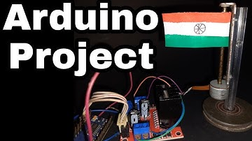 Arduino Project with DvD Stepper Motor| Flag Hosting with Arduino