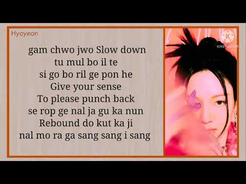 Hyoyeon (김효연) - Deep (easy lyrics)