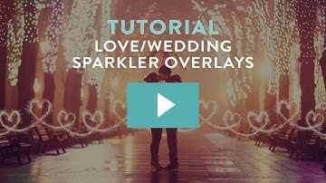 How to add Sparklers in Photoshop
