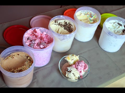 Video: Domaći Sladoled Različitih Ukusa