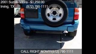2001 Suzuki Vitara JLS 2WD 2dr Soft Top SUV for sale in Irvi