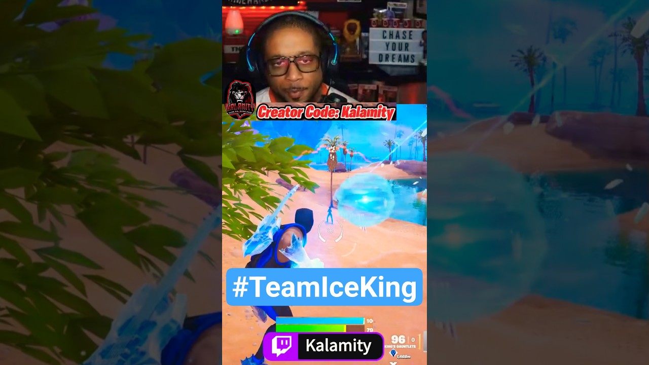 Sub-Zero Drops The Ice Bomb | Team Ice King Fortnite Victory Royale | #FortniteClips #Shorts