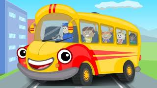 The Wheels on the Bus | Sozo Nursery Rhymes & Kids Songs+ Children Songs| Baby Rhymes New 01