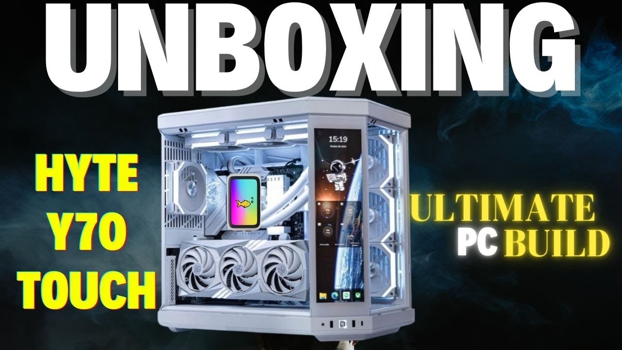 HYTE Y70 Touch Ultimate Pc Build Worth Rs-250000 | Gaming Pc Wala - YouTube