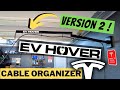 Tesla EV Hover Charging Cable Organizer | Version 2 ⚡️ Model Y | Model 3 - Install