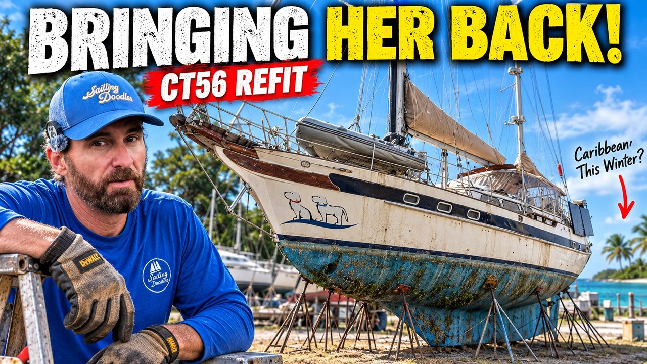 ⁣My Yacht Sat Abandoned for a Year… Can I Bring Her Back?