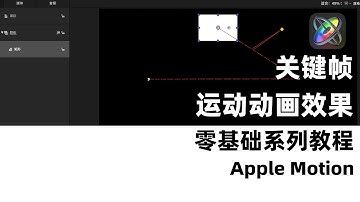 【Motion教程】关键帧动画效果