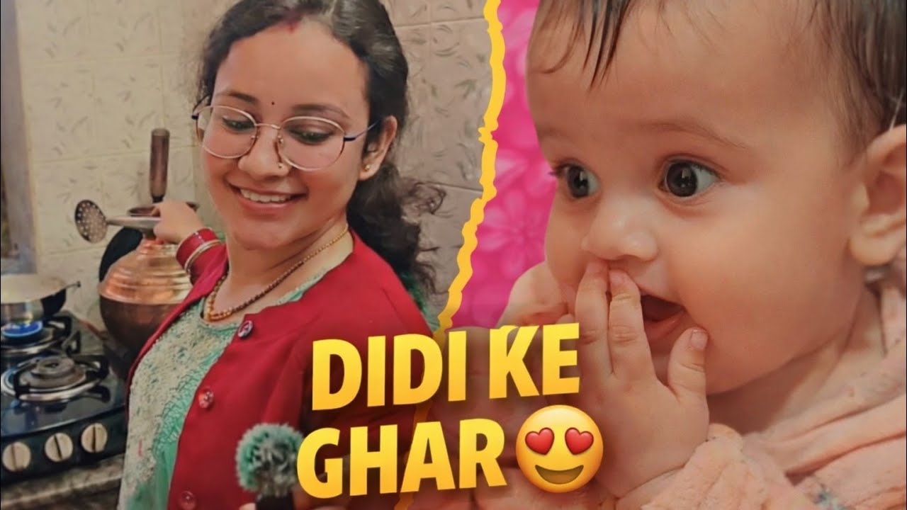 Shadi Ke Baad Pehli Baar Didi Ke Ghar 🥹 | Delhi Rohini Family Vlog