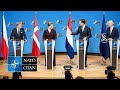 NATO Secretary General with the Prime Ministers of Czechia, Denmark and The Netherlands, 17 APR 2024