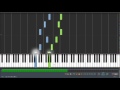 Mass effect 3  i was lost without you  piano tutorial 100 synthesia  sheet music  midi