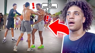 D1 HOOPERS PULLED UP ON ME & A FIGHT BROKE OUT!!