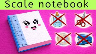 Diy Scale Notebook No Glue Mini Notebook Mini Notebook Without Glueno Glue Paper Craft
