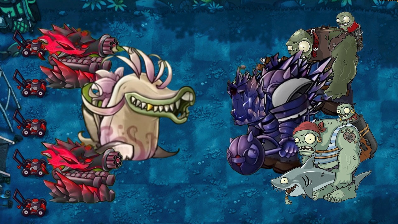 PVZ 1 Fusion 2.3 New Plants - 1 Plants Fusion VS 300 Ultimate Random ...