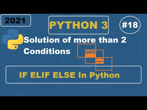 Python3 - If Elif Else Conditional Statement In Python | |Absolute Beginner #18