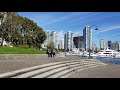 Vancouver STREET END-TO-END WALK: DRAKE STREET From David Lam Park & False Creek to Burrard Street