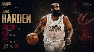 James Harden 23 pts 9 rebs 5 asts vs Raptors 2026 PO G5