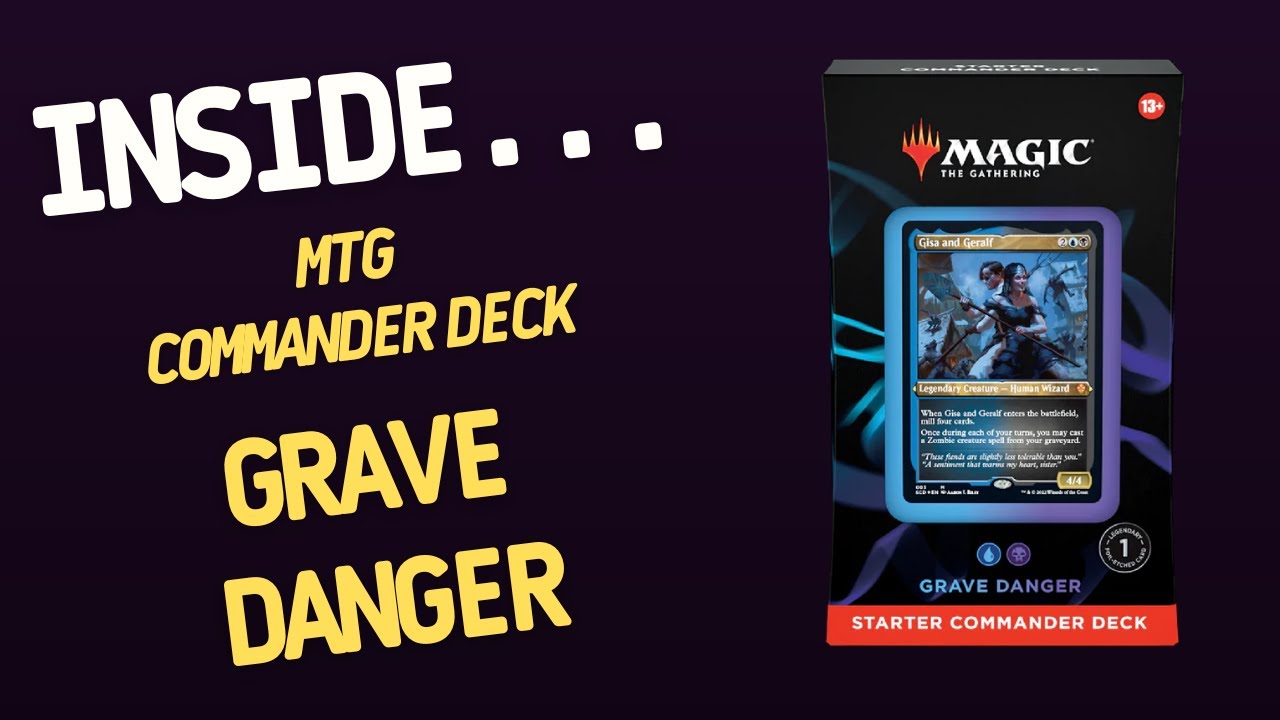 mtg grave danger commander deck Grave Danger main image 1