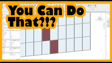 Revit Tips & Tricks #4 Wall as a Curtain Wall Panel