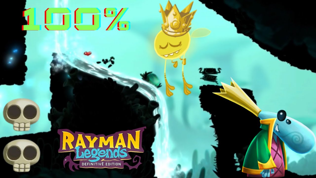 [Rayman Legends: Definitive Edition] Back to Origins | Jibberish Jungle | Playing in the Shade