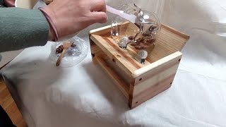 【便利グッズ】タミヤ「楽しい工作シリーズ」と100均の金魚鉢で「女のロマン」を作ってみました[約9分]