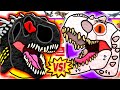 Huevos Sorpresa Gigantes de Dinosaurios Indominus Rex vs Indoraptor de Jurassic World de Plastilina