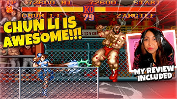 I Completed Street Fighter II With CHUN LI 👊💥 First Time Playing This Arcade Classic