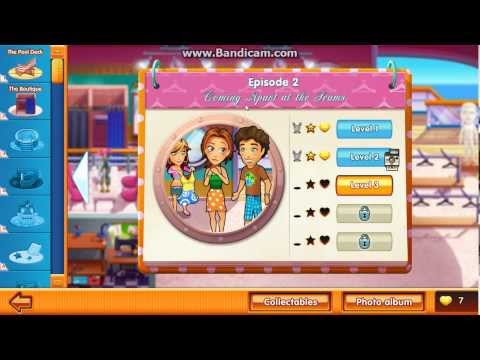Прохождение игры Delicious Emilys Honeymoon Cruise #7(бутик)