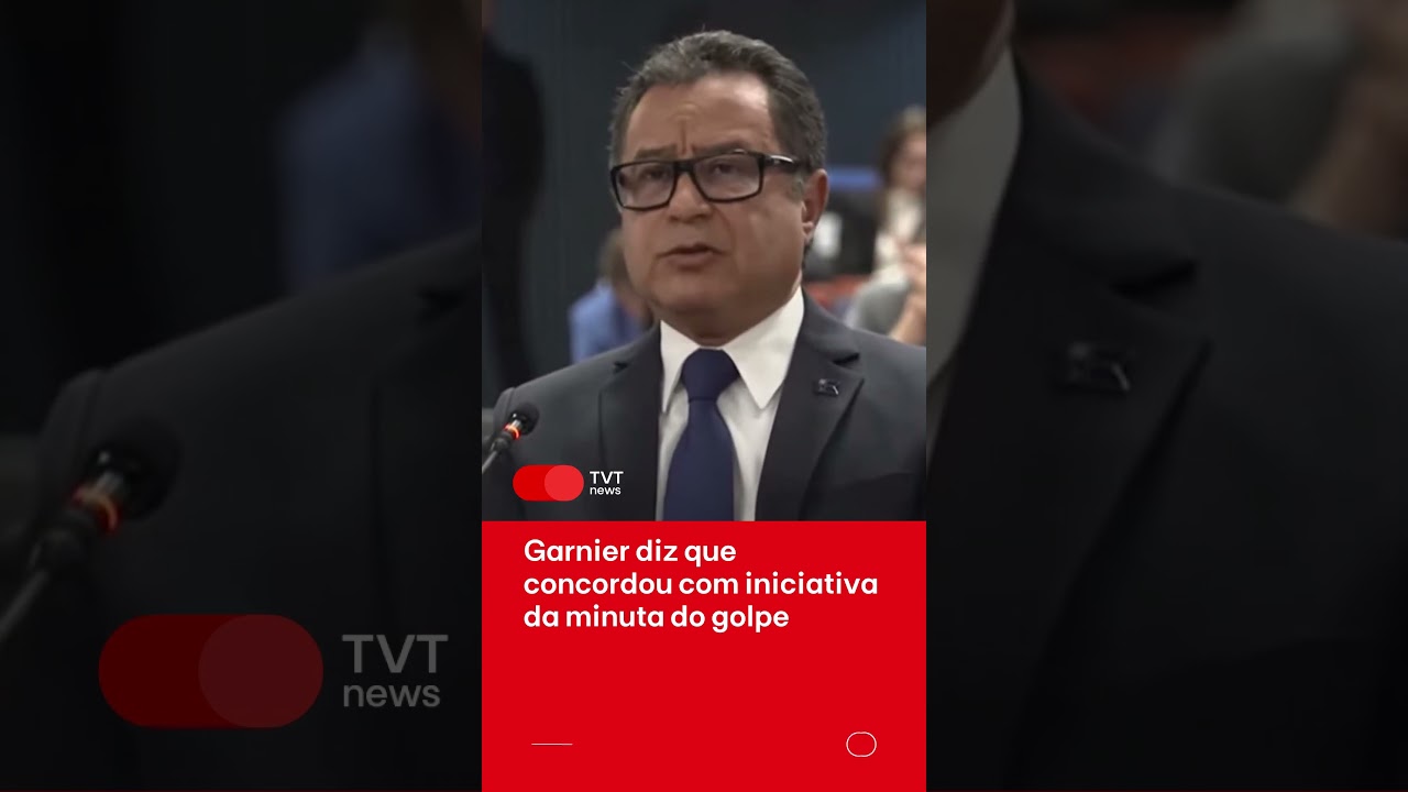 Garnier diz que concordou com iniciativa da minuta do golpe