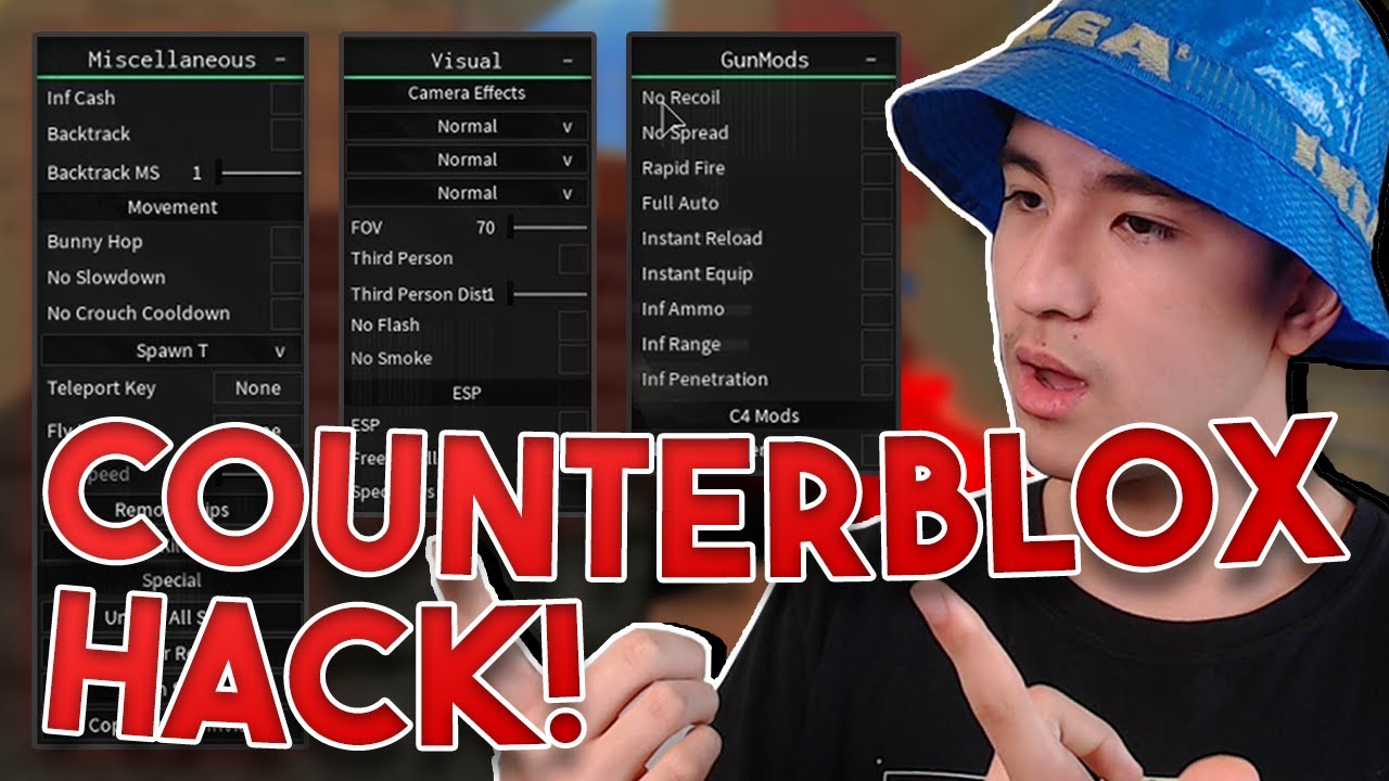 Roblox Counter Blox Script Gui Esp Hack Pastebin Youtube - roblox counter blox aimbot