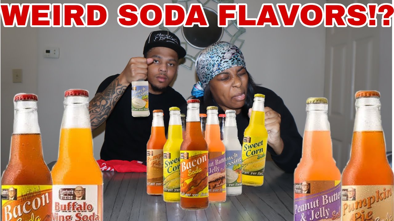 GUESS THAT DRINK(WEIRD SODA EDITION) 🤢🥤