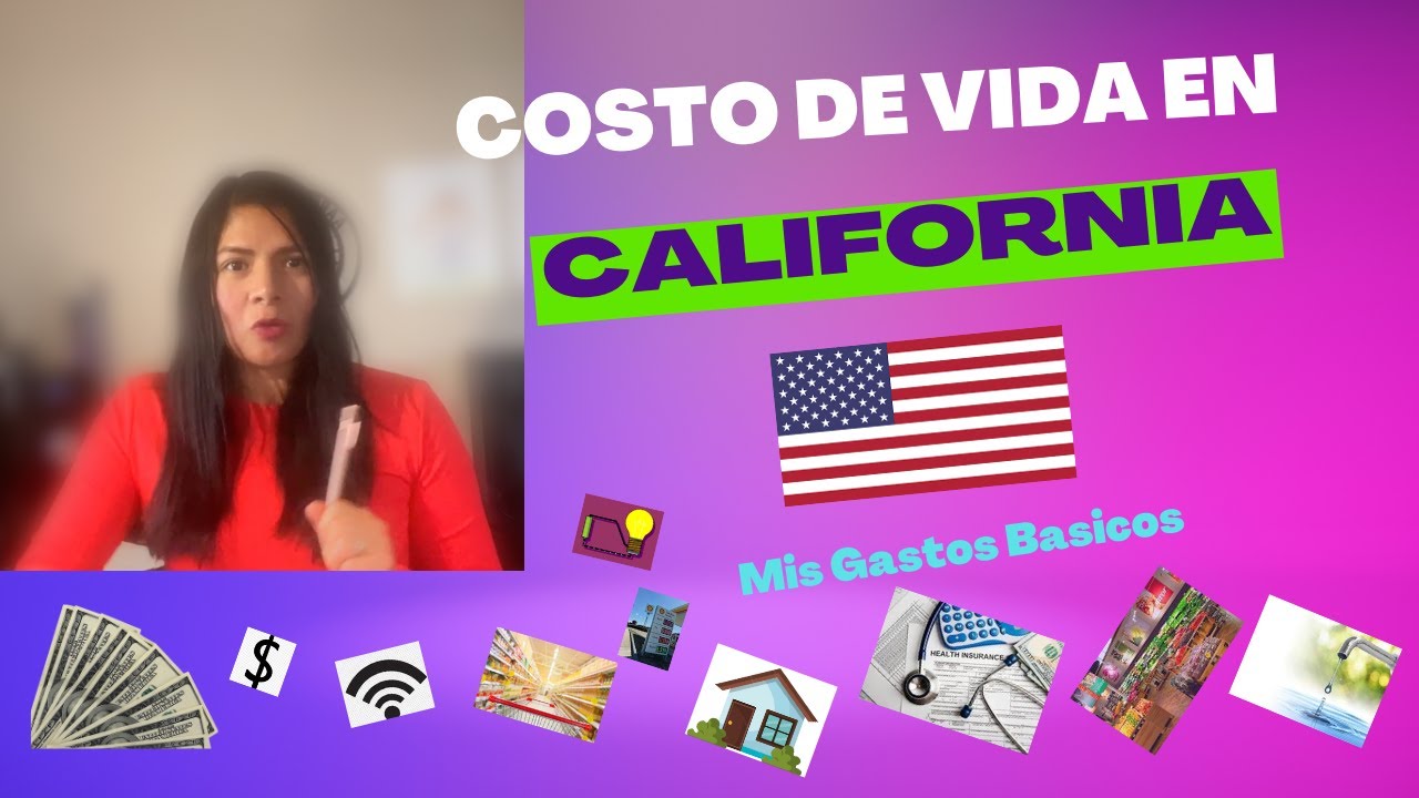 COSTO DE VIDA EN ESTADOS UNIDOS CALIFORNIA/ MIS GASTOS BASICOS / ENERO