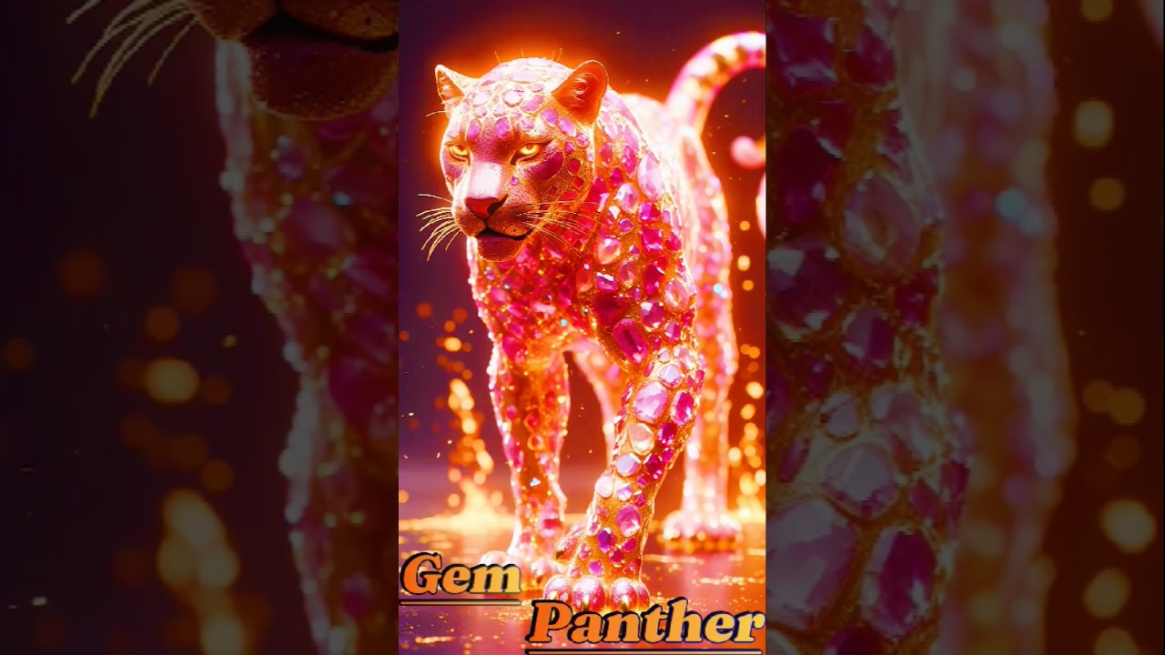 Animals + Mixed gems (Panther, Stag, Fox, Bear) 